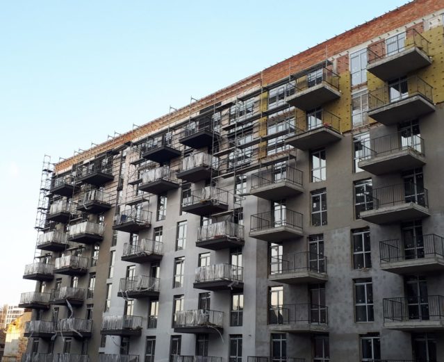 Residential building Chemical, Lviv, 2019