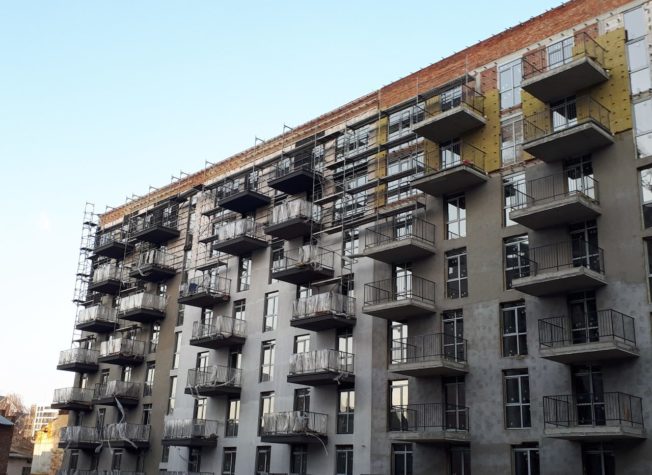 Residential building Chemical, Lviv, 2019