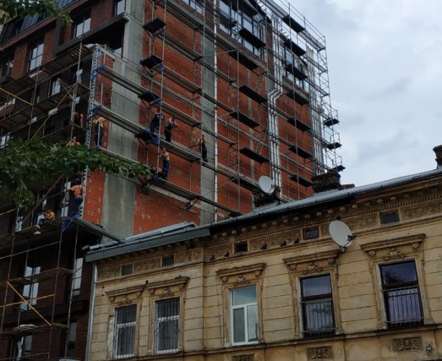 Residential building Kulisha, Lviv, 2019